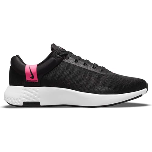 Nike Renew Serenity Run, Zapatillas Deportivas Mujer, Black Black Hyper Pink Dk Smoke Grey, 37.5 EU
