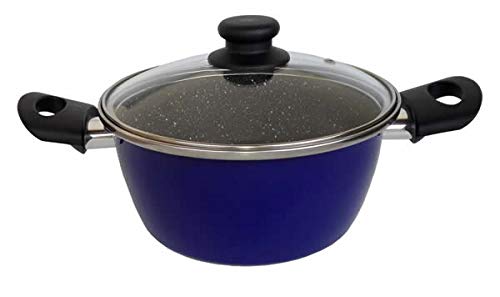Cacerola Azul Piedra 20 Cm En Oferta Wurko - Cacerola Azul Piedra 20 Cm