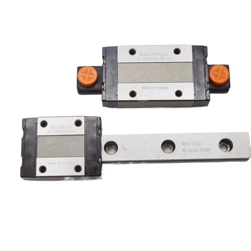 Rail MSC12 en acier inoxydable durable avec patin MSC12LM de 470mm
