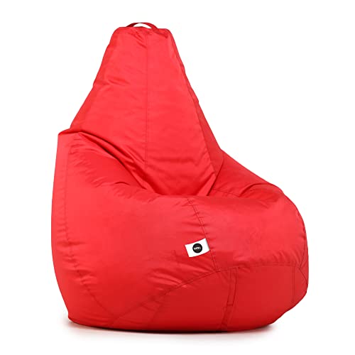 Image of Amazon Brand - Umi. Classic All Weather /Outdoor Bean Bag Cover (Without Beans) Red, Size- XXXL