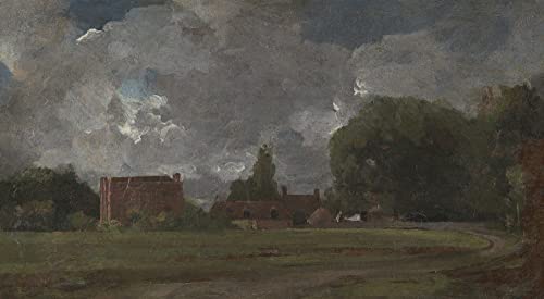 Poster Impression sur Toile John Constable East Bergholt 60x90cm Décoration Salon