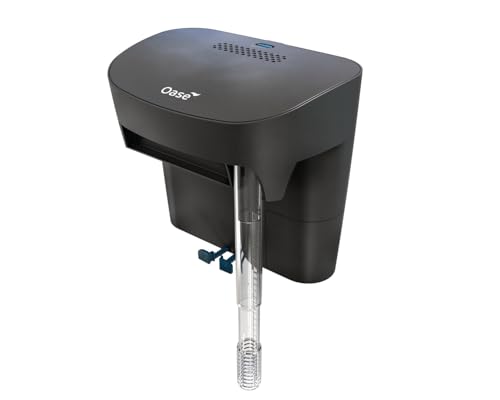 OASE 84080 BioStyle 115, Aquarium Hang on Außenfilter, Rucksackfilter für Süß und Meerwasser Aquarien bis 115 L, 4 W, grau