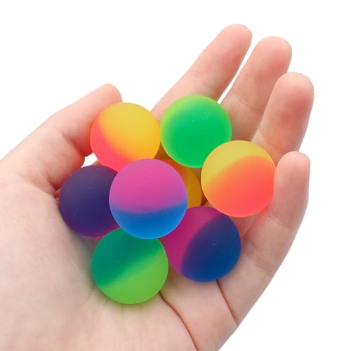 20 Stück Bunt Gummiball, 25mm Flummies für Kinder,Springball Gummiball Hüpfball für Kinder Mitgebsel Kindergeburtstag,Geeignet für Kindergeschenk Werbegeschenke oder Event Party Souvenirs