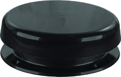 ESM Jr Products Mushroom Style Roof Vent Black 02-29115