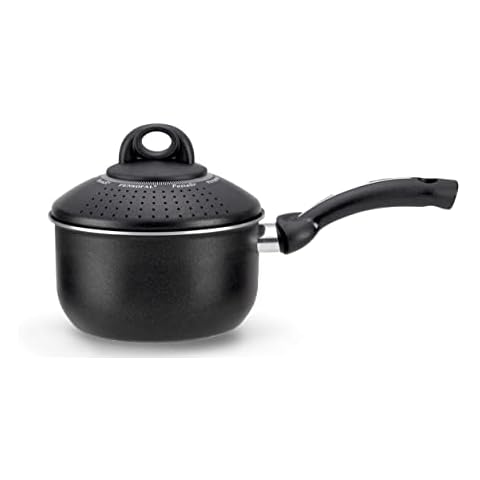 Pensofal Pen 8531-B Biostone Pastasì-1,5 Lt. Baby-Diameter 16 cm, Black Cover