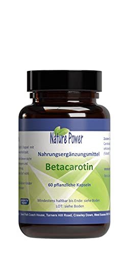 Nature Power Betacarotin 60 Kapseln