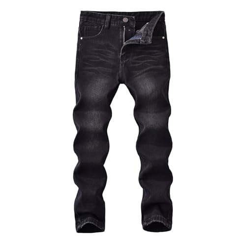 Jean slim fit tapered garçon au design rétro inspiré de la mode urbaine vintage