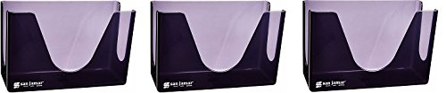 San Jamar T1720TBK Countertop Towel Dispenser, Black Pearl (3-(Pack))