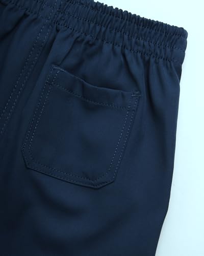 Image of DKNY Toddler Boys Short Sets - 2 Piece Boys Short Sleeve Polo Shirt and Lightweight Boy Shorts for Toddler and Little Boy