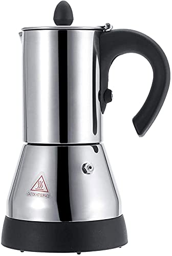 DONGSHUAI Kaffeemaschine 360 Grad Rotation Elektrische Kaffeeperkolator Kaffee Mokkakanne Umweltfreundliches Teewasser…