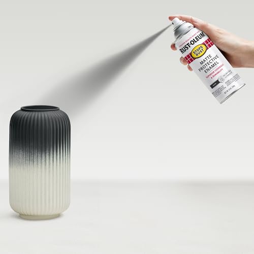 Image of Rust-Oleum 401641 Stops Rust Spray Paint, 12 oz, Matte Black