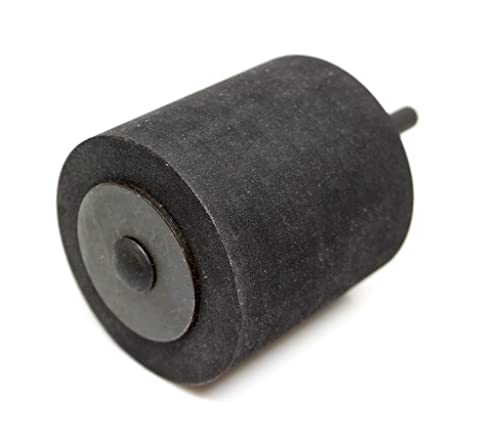 Benchmark Abrasives 2" X 2" Rubber Expanding Drum For Spiral Band With 1/4" Mandrel For Sanding Smoothing Shaping Polishing Groove Fiberglass Hard Wood #TOP1