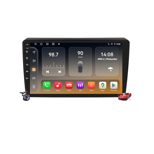 Navegador GPS Android 15 de 9'' para Ducato 3 y Boxer 2 con Bluetooth y WiFi