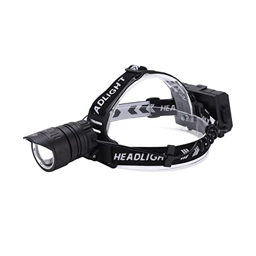 Luz frontal recargable para camping con lámpara ajustable contra la oscuridad 5