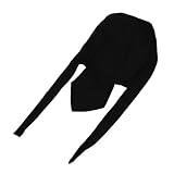 UKCOCO Atmungsaktive Verstellbare Schutzkappe für Erntemaschinen Schleifarbeiten Schweißableitend Kompatibel mit Fahrradhelm Vielseitige Outdoor Kappe für Damen und Herren Schwarz