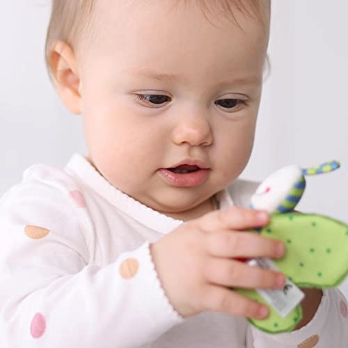 sigikid Rassel & Greiflinge Babyspielzeug Knistertuch Baby-Rassel Plüsch-Schmetterling - Geschenk für Babys ab 3 Monaten, waschbar bei 30 °C