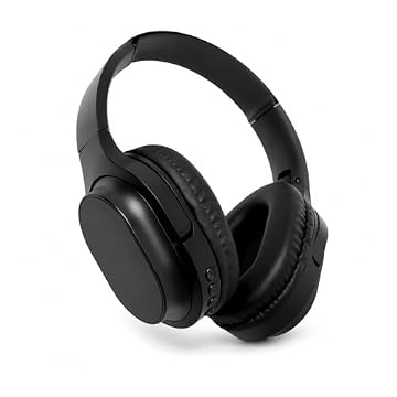 Fone De Ouvido Bluetooth 5.3 Headphone Sem Fio Fone Corrida Academia Com Cancelamento de Ruído On-ear Dobrável Qualidade PREMIUM (Preto)