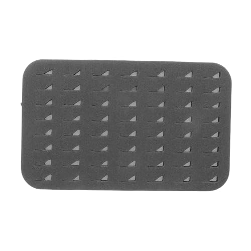 BCOATH Compact Fishing Organizer Fly Fishing Gear Storage Foam Inserts and Nonslip Design
