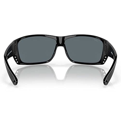 Image of Costa Del Mar Sunglasses for Men-Cat Cay Mens Polarized Sunglasses 580P, 61 | Polarized Fishing Glasses with UV Protection - Costa Sunglasses for Boating, Beach & Driving - 580P, 61