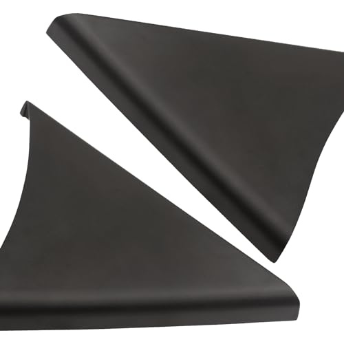 Apperfit MD004COCO Front Door Panel Upper Trim Triangle Cover Very Dark Brown/Cocoa Compatible thumb #2