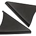 APPERFiT Front Door Panel Upper Trim Triangle Cover Very Dark Brown/Cocoa Compatible with 2007-2013 Chevrolet Chevy Avalanche Silverado Suburban Tahoe, GMC Sierra Yukon