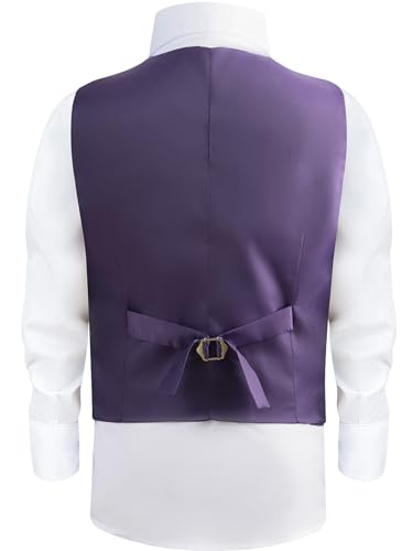 Sequin Vest for Kids - Gold Shiny Dance Vest for Boys - Party Costume3