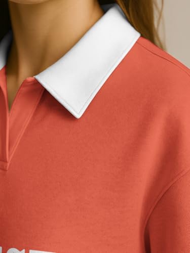Image of HELLCAT Crop Tshirt for Women Stylish Western | Polo T Shirt for Women Full Sleeves