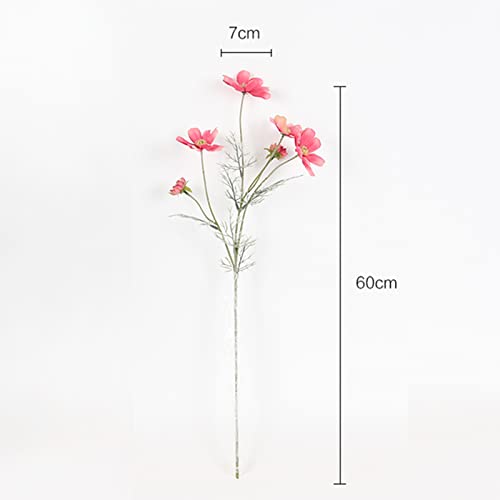 Banxidi BANJH220803A01 2 Pcs Artificial Flowers Plants Coreopsis Silk Flower Arrangements Wedding Bouquets Decorations Plastic Floral Table Centerpieces thumb #1