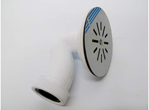 Saneaplast Metalsant. 751752 - Valvula fontan p.ducha 115mm sifon pvc/inox bl s&m