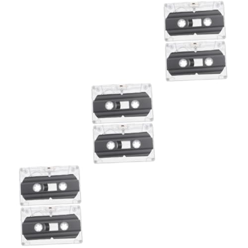 OSOLADY 6 ピース オーディオ テープ ラベリング Tdk ラベラー 30 ミニッツ ブランク テープ リール ブランク Vhs テープ バンド リール テープ レコーダー カセット テー
