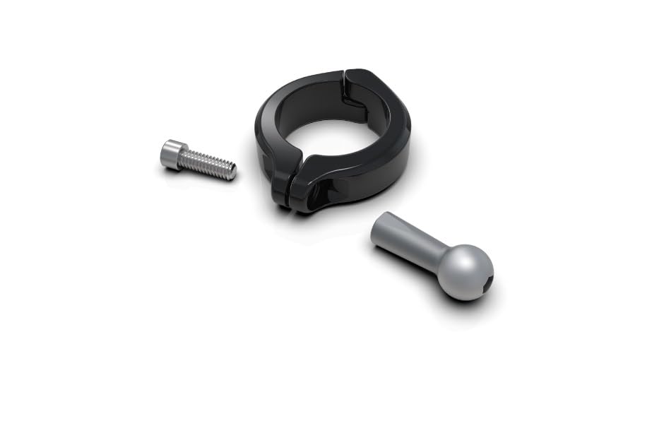 GEN 2 Aluminum Bar Mount Clamps 3/4" through 1-1/2" (Black, 1-1/2")