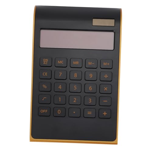 Calcolatrice Solare Portatile Tavolo Ultrasottile con Doppia Alimentazione per Studenti e Ufficio Design Compatto e Facile Usare