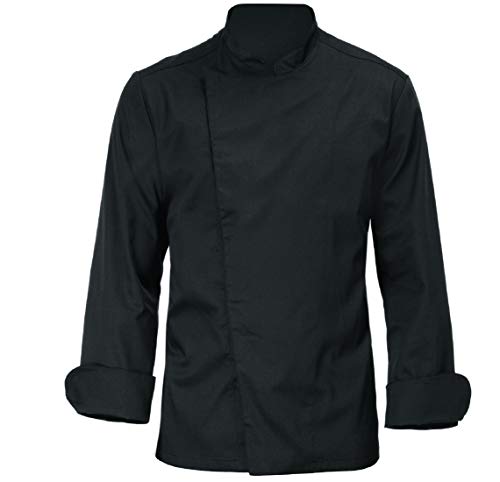 Chaqueta de cocinero Mirko Giblor's negro, blanco, XXL