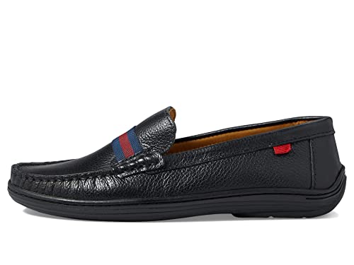 MARC JOSEPH NEW YORK Mulberry (Little Kid/Big Kid) Black Grainy/Black Sole, 11 Little Kid M4