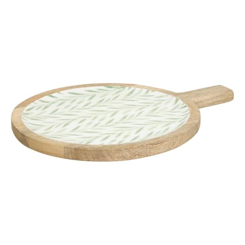 Atmosphera - Assiette de présentation inaya vert olive et manguier