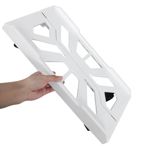 Soporte para torre de computadora con ruedas móviles, soporte ventilado para CPU bajo el escritorio, ideal para oficina en casa y entornos de trabajo, ofrece estabilidad y movilidad miniatura 6