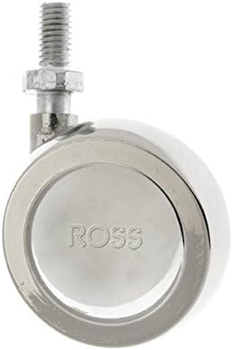 Ross CastorsShepherd 50mm Furniture Modern Metal Ball Castors - Nickel X M8