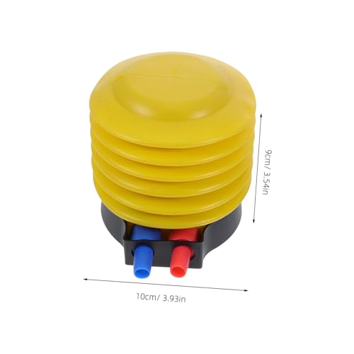 BESPORTBLE 2pcs Pump Inflator for Balloons and Inflatables Operated Bellows Pump Plastic Portable Air Pump for Yoga Ball2