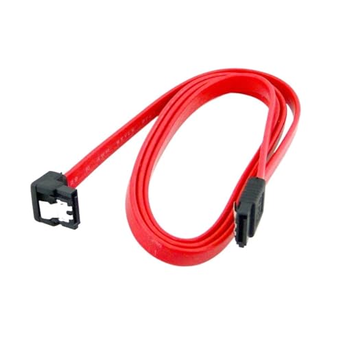 Cable Extensión SATA 7pin 30cm con Seguro y Ángulo 90°