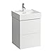 Produktbild Laufen Kartell Waschtischunterschrank, 2 Schubladen, 480x600x450mm, für WT 810332, H407509033, Farbe: Snow (weiß matt)
