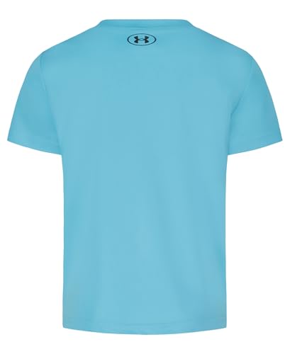 Image of Under Armour Boys Short Sleeve Baseball Graphic T-Shirt, Lightweight & Breathable, Relaxed Fit