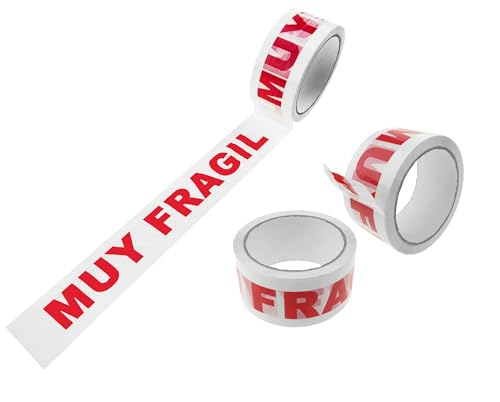 ACUASTORE Precinto muy fragil (3 unidades) 48mm x 132m