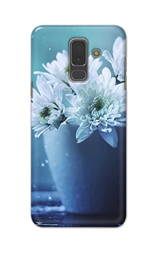 Image of PRINTFIDAA Flowers in The Glass On The Table Printed Designer Hard Back Case Cover for Samsung Galaxy A6 Plus (2018) (6.0 inch) / Samsung J8 (2018), J810F / DS -(SF) MVN1002