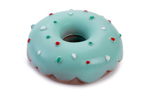 Karlie Doggy Donut, Hundespielzeug, Latex, Gruen, 12x12x5 cm