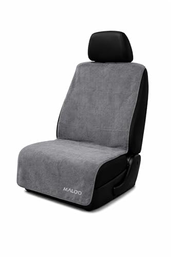 Housse de siège de voiture en tissu éponge imperméable Malo'o grand format confort