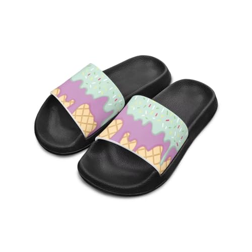 Image of Slides for Boys Girls Quick Drying Kids Slides Sandals Non-Slip