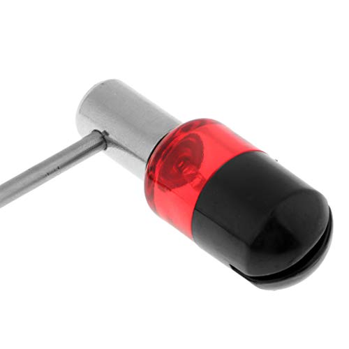 YIJU Indicadores de Alarmes de Mordida de Pesca de Carpa LED Indicador Piscando Cabides de Bobina -