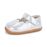 See Kai Run - Susie Mary Jane Shoe for Infants, Silver, Infant 4