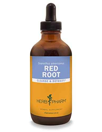 Herb Pharm Red Root Liquid Extract Drops for Cleansing and Detoxifying 4 Oz