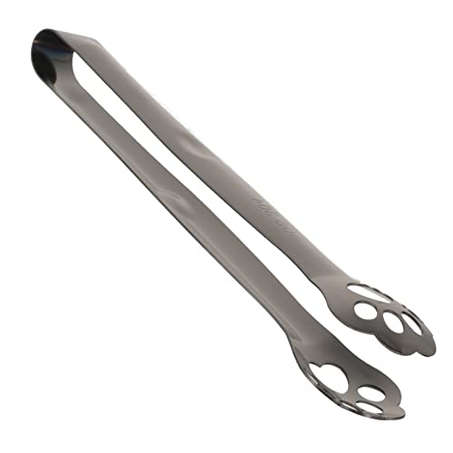 GOOHOCHY Metal Food Clip Bread Tong Reusable Charcoal Tong Kitchen and Outdoor Use